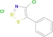 4-Chloro-5-phenyl-[1,2,3]dithiazol-2-ylium; chloride