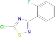 5-Chloro-3-(2-fluoro-phenyl)-[1,2,4]thiadiazole