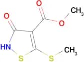 3-Hydroxy-5-methylsulfanyl-isothiazole-4-carboxylic acid methyl ester