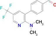 4-(2-Dimethylamino-5-trifluoromethyl-pyridin-3-yl)-benzaldehyde