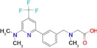 {[3-(6-Dimethylamino-4-trifluoromethyl-pyridin-2-yl)-benzyl]-methyl-amino}-acetic acid