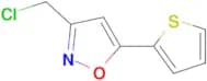 3-Chloromethyl-5-thiophen-2-yl-isoxazole