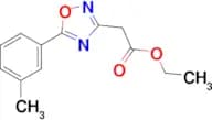 (5-m-Tolyl-[1,2,4]oxadiazol-3-yl)-acetic acid ethyl ester