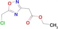 (5-Chloromethyl-[1,2,4]oxadiazol-3-yl)-acetic acid ethyl ester