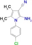 2-Amino-1-(4-chloro-phenyl)-4,5-dimethyl-1H-pyrrole-3-carbonitrile
