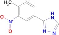 3-(4-Methyl-3-nitro-phenyl)-1H-[1,2,4]triazole