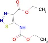 5-Ethoxycarbonylamino-[1,2,3]thiadiazole-4-carboxylic acid ethyl ester
