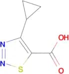 4-Cyclopropyl-[1,2,3]thiadiazole-5-carboxylic acid