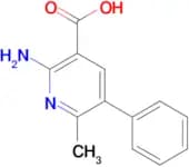 2-Amino-6-methyl-5-phenyl-nicotinic acid