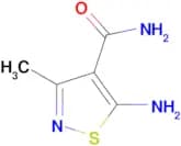 5-Amino-3-methyl-isothiazole-4-carboxylic acid amide
