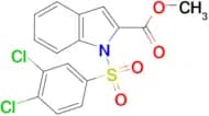 1-(3,4-Dichloro-benzenesulfonyl)-1H-indole-2-carboxylic acid methyl ester