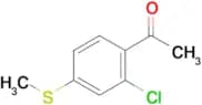 1-(2-Chloro-4-methylsulfanyl-phenyl)-ethanone