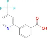 3-(4-Trifluoromethyl-pyridin-2-yl)-benzoic acid