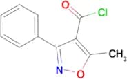 5-Methyl-3-phenyl-isoxazole-4-carbonyl chloride