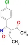 1-[3-(4-Chloro-phenyl)-5-methyl-isoxazol-4-yl]-ethanone