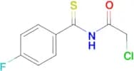 2-Chloro-N-(4-fluorophenylcarbonothioyl)acetamide