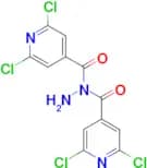 2,6-Dichloro-isonicotinic acid N’-(2,6-dichloro-pyridine-4-carbonyl)-hydrazide