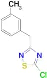 5-Chloro-3-(3-methyl-benzyl)-[1,2,4]thiadiazole