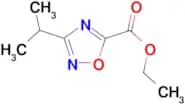3-Isopropyl-[1,2,4]oxadiazole-5-carboxylic acid ethyl ester