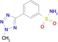 3-(2-Methyl-2H-tetrazol-5-yl)-benzenesulfonamide