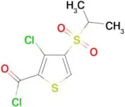 3-Chloro-4-(propane-2-sulfonyl)-thiophene-2-carbonyl chloride