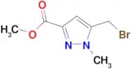 5-Bromomethyl-1-methyl-1H-pyrazole-3-carboxylic acid methyl ester