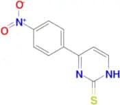 4-(4-Nitro-phenyl)-pyrimidine-2-thiol