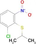 1-Chloro-2-isopropylsulfanyl-3-nitro-benzene