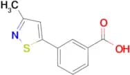 3-(3-Methylisothiazol-5-yl)benzoic acid