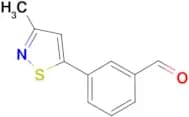 3-(3-Methyl-isothiazol-5-yl)-benzaldehyde