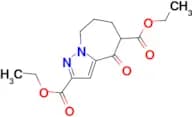 4-Oxo-5,6,7,8-tetrahydro-4H-pyrazolo[1,5-a]azepine-2,5-dicarboxylic acid diethyl ester