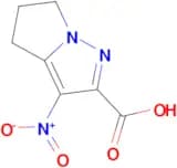 3-Nitro-5,6-dihydro-4H-pyrrolo[1,2-b]pyrazole-2-carboxylic acid