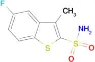 5-Fluoro-3-methyl-benzo[b]thiophene-2-sulfonic acid amide
