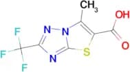 6-Methyl-2-trifluoromethyl-thiazolo[3,2-b][1,2,4]triazole-5-carboxylic acid