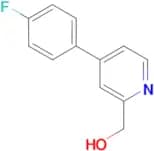 [4-(4-Fluoro-phenyl)-pyridin-2-yl]-methanol