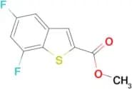 5,7-Difluoro-benzo[b]thiophene-2-carboxylic acid methyl ester