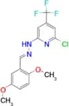 N-(6-Chloro-4-trifluoromethyl-pyridin-2-yl)-N’-[1-(2,5-dimethoxy-phenyl)-meth-(E)-ylidene]-hydrazi…