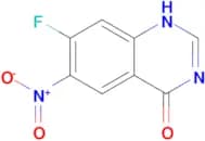 7-Fluoro-6-nitro-4-hydroxyquinazoline