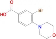 3-Bromo-4-morpholinobenzoic acid