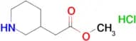 Methyl 2-(piperidin-3-yl)acetate hydrochloride