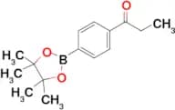 1-(4-(4,4,5,5-Tetramethyl-1,3,2-dioxaborolan-2-yl)phenyl)propan-1-one