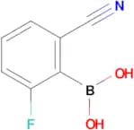 (2-Cyano-6-fluorophenyl)boronic acid