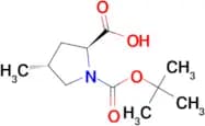 (2S,4R)-1-(tert-Butoxycarbonyl)-4-methylpyrrolidine-2-carboxylic acid