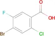 4-Bromo-2-chloro-5-fluorobenzoic acid