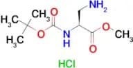 (S)-Methyl 3-amino-2-((tert-butoxycarbonyl)amino)propanoate hydrochloride