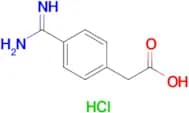2-(4-Carbamimidoylphenyl)acetic acid hydrochloride
