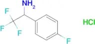 2,2,2-Trifluoro-1-(4-fluorophenyl)ethanamine hydrochloride