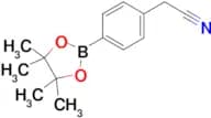 2-(4-(4,4,5,5-Tetramethyl-1,3,2-dioxaborolan-2-yl)phenyl)acetonitrile