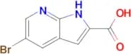 5-Bromo-1H-pyrrolo[2,3-b]pyridine-2-carboxylic acid