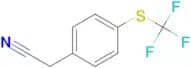 2-(4-((Trifluoromethyl)thio)phenyl)acetonitrile